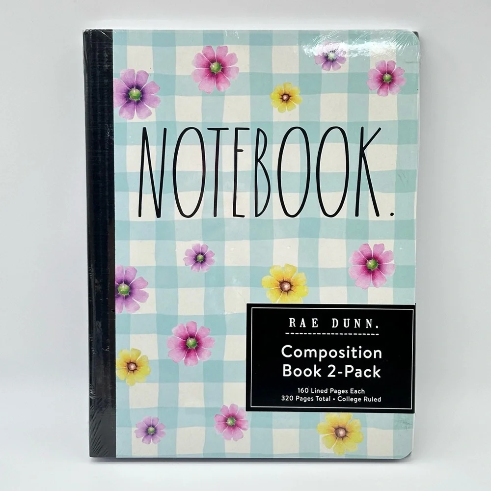 Rae Dunn Composition Notebook 2-pack (NOTEBOOK/ DREAM BIG) - Picture 2 of 4